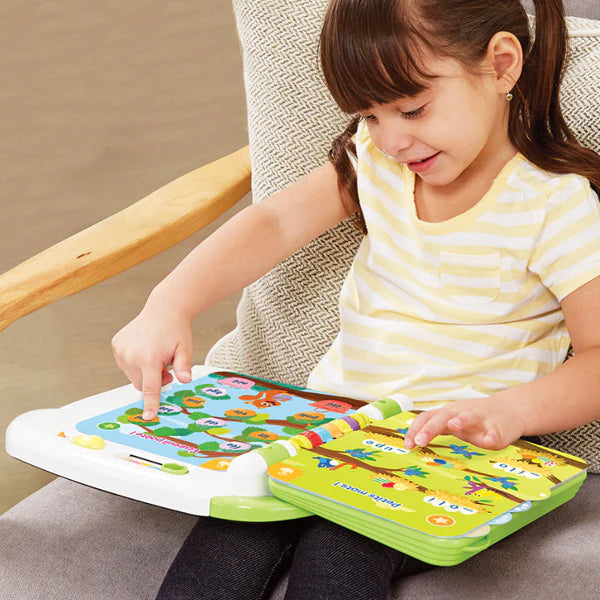 vtech- mon livre d'activité interactif: j'écris, je joue, j'apprends