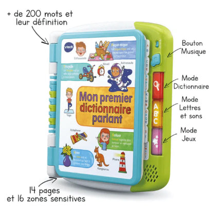 vtech- mon livre d'activité interactif: j'écris, je joue, j'apprends