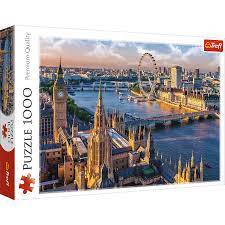 TREFL- puzzle 1000 pièces image de Londres