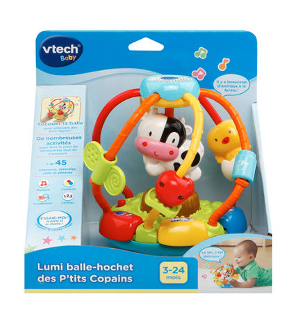 vtech- lumi ball hochet des p'tits copains