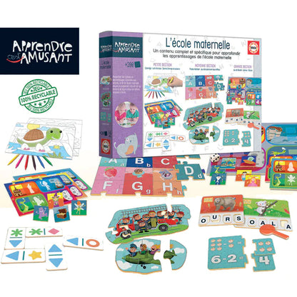 Educa – Coffret « École Maternelle » : Premiers Pas vers l’Apprentissage