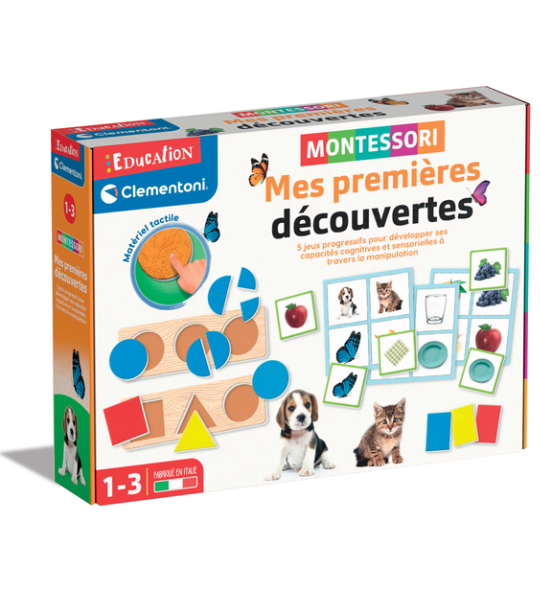 Clementoni – Coffret “Premières Découvertes Montessori”