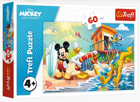 TREFL- puzzle 60 pièces Mickey and friends