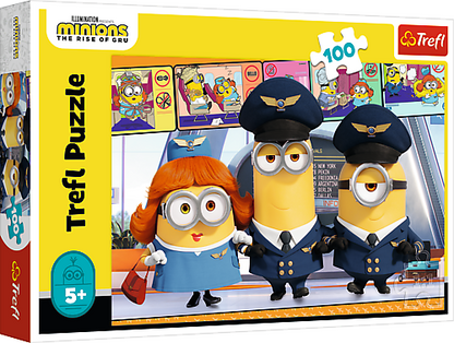 TREFL- puzzle 100 pièces Minions