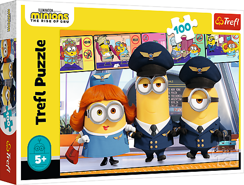 TREFL- puzzle 100 pièces Minions