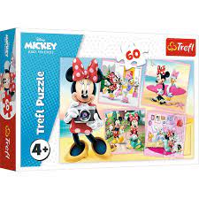 TREFL- puzzle 60 pièces Minnie