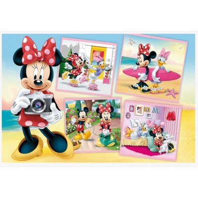 TREFL- puzzle 60 pièces Minnie