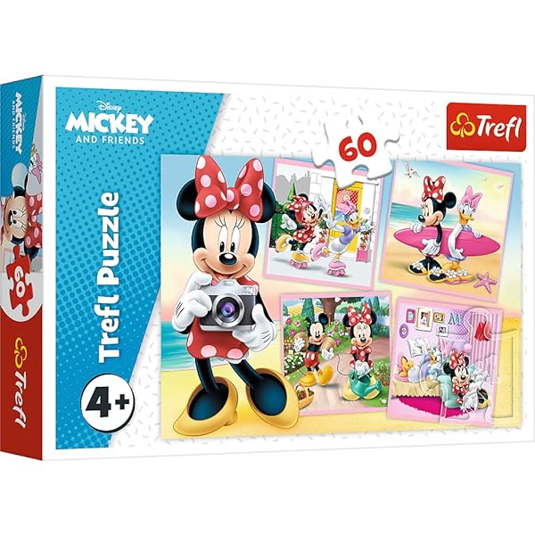 TREFL- puzzle 60 pièces Mickey and friends