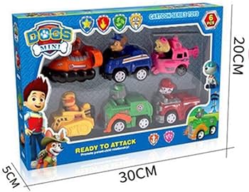 Figurines Paw Patrol – Mini Chiots & Véhicules