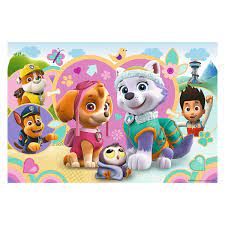 TREFL- glitter puzzle 70 pièces Paw Patrol