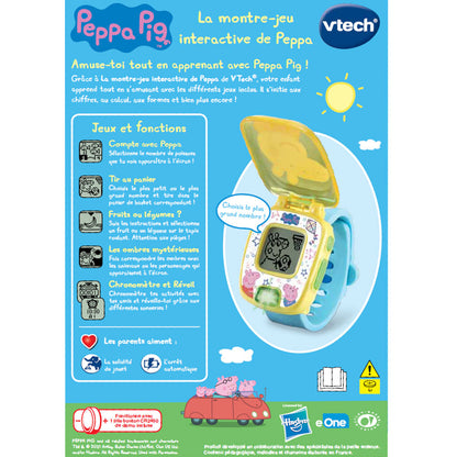vtech- la montre-jeu interactif peppa pig