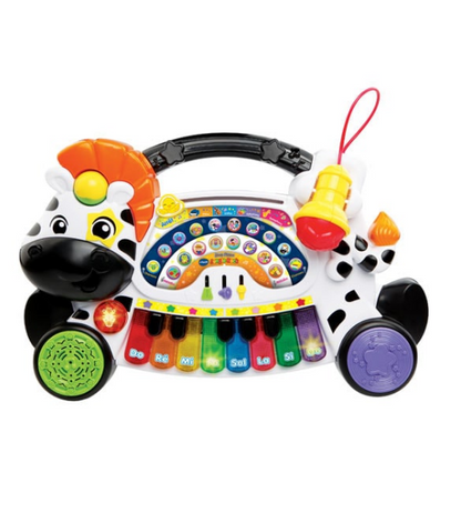 vtech- piano zebre jungle rock 4en1