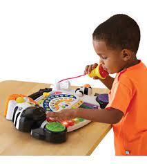 vtech- piano zebre jungle rock 4en1