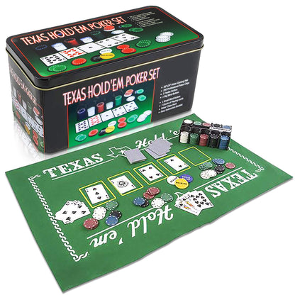 TEXAS HOLD'EM poker set
