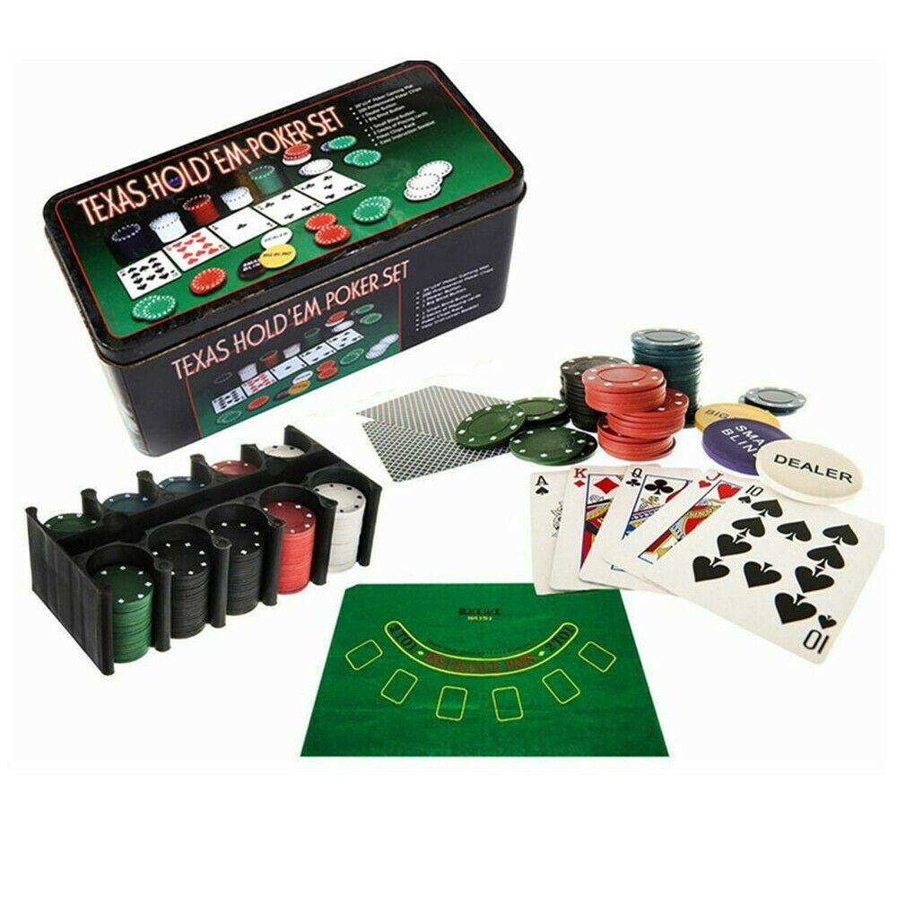 TEXAS HOLD'EM poker set