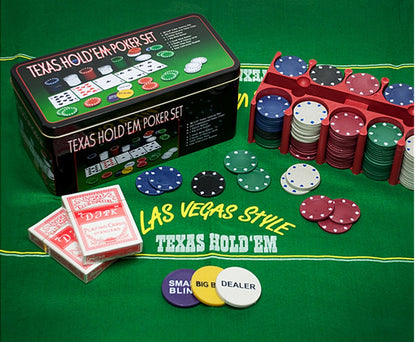 TEXAS HOLD'EM poker set