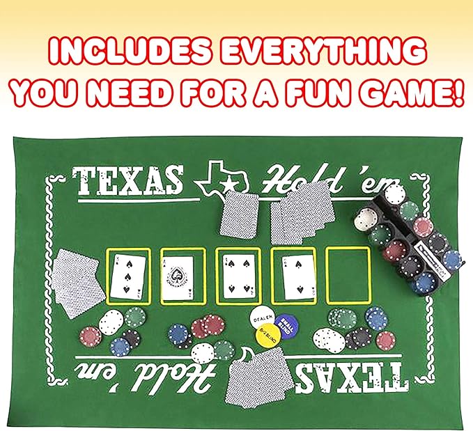 TEXAS HOLD'EM poker set