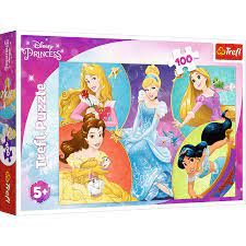 TREFL- puzzle 100 pièces princesse Disney