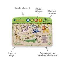 vtech-mon premier. puzzle interactif des animaux