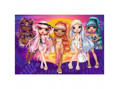 TREFL- glitter puzzle 70 pièces Rainbow