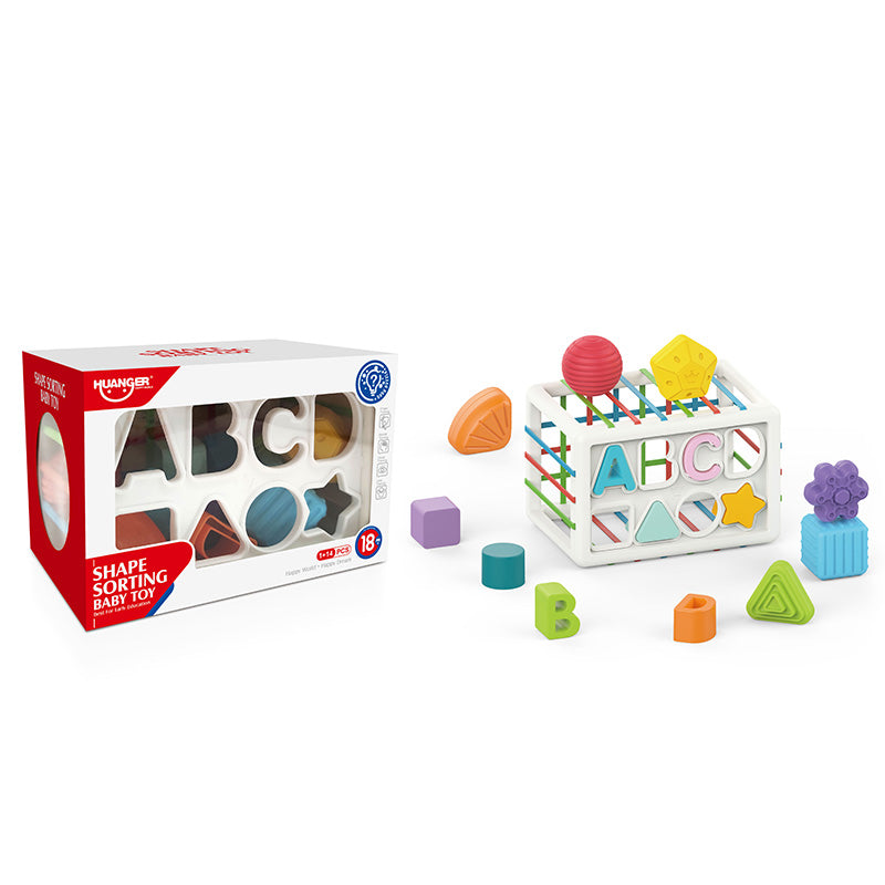 HUANGER- shape sorting baby toy