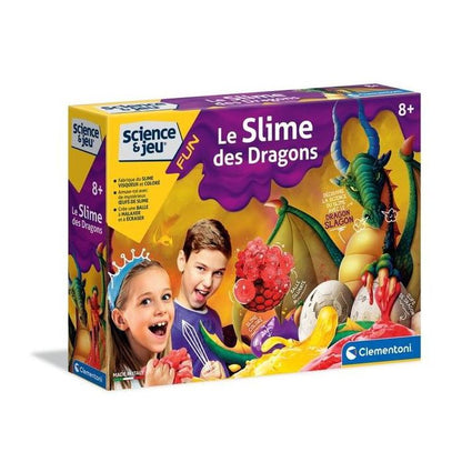 CLEMENTONI- science et jeux: le slime des dragons