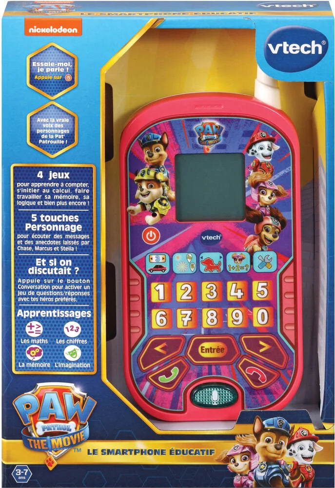 vtech- le smartphone éducatif pat patrol