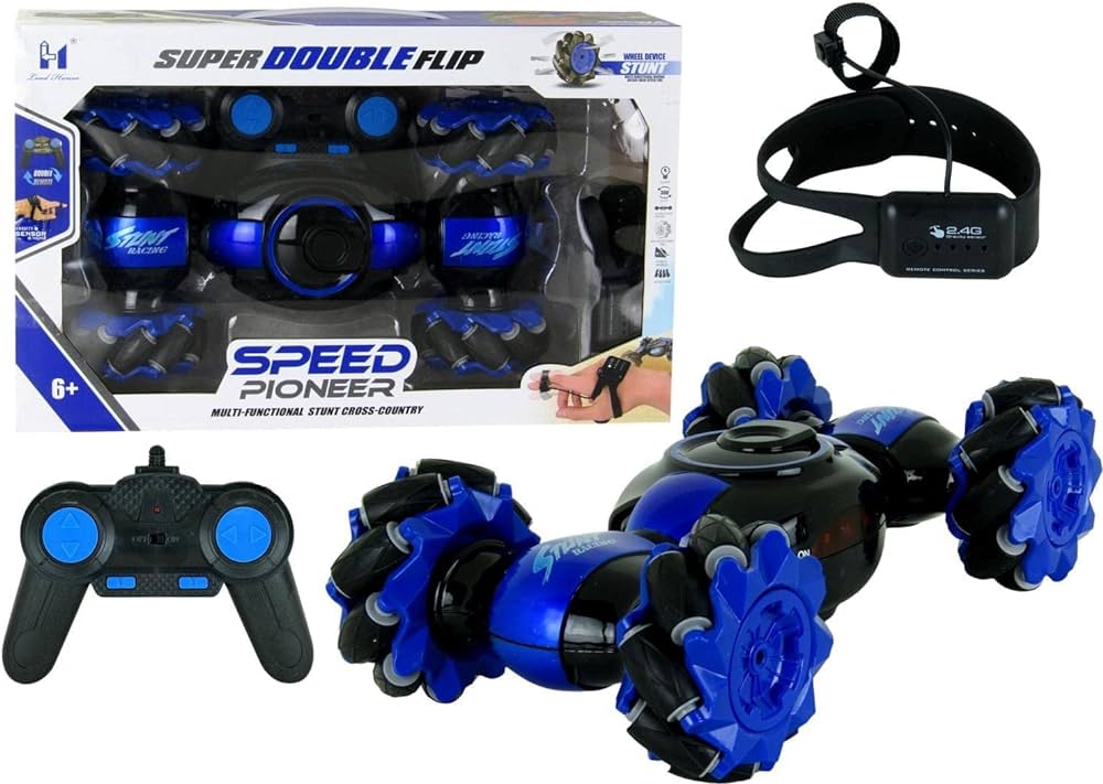 Piste de Voiture Speed Pioneer – Circuit Double Flip Super Rapide pour Enfants