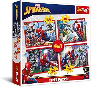 TREFL- puzzle 4en1 Spider-man