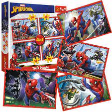 TREFL- puzzle 4en1 Spider-man