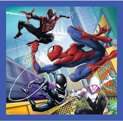 TREFL- puzzle 3en1 spiderman