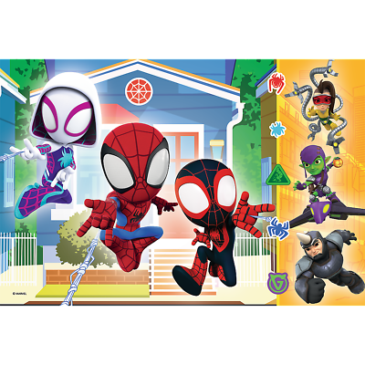 TREFL- puzzle 60 pièces Spidey amazing friends