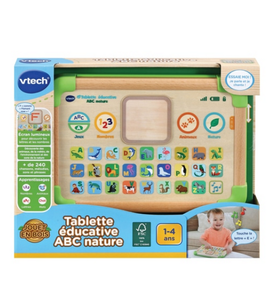 vtech- tablette éducatif abc nature