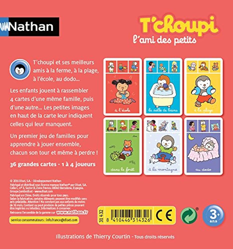 T'choupi – Mon 1ᵉʳ Jeu de Familles