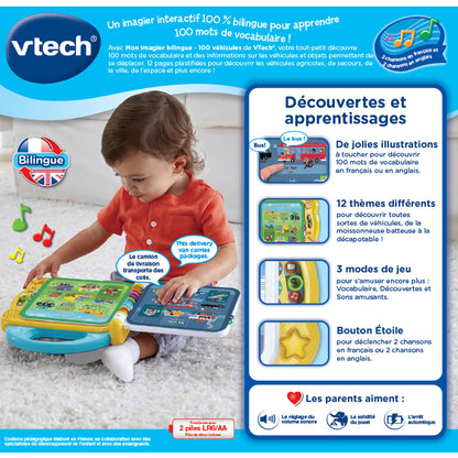 vtech- mon imagier des 100 vehicules