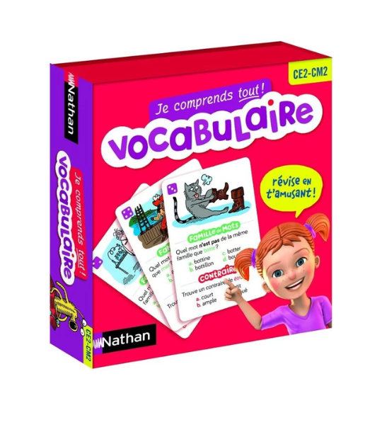 Nathan – Jeu Vocabulaire & Langage « Je Comprends Tout ! Vocabulaire »
